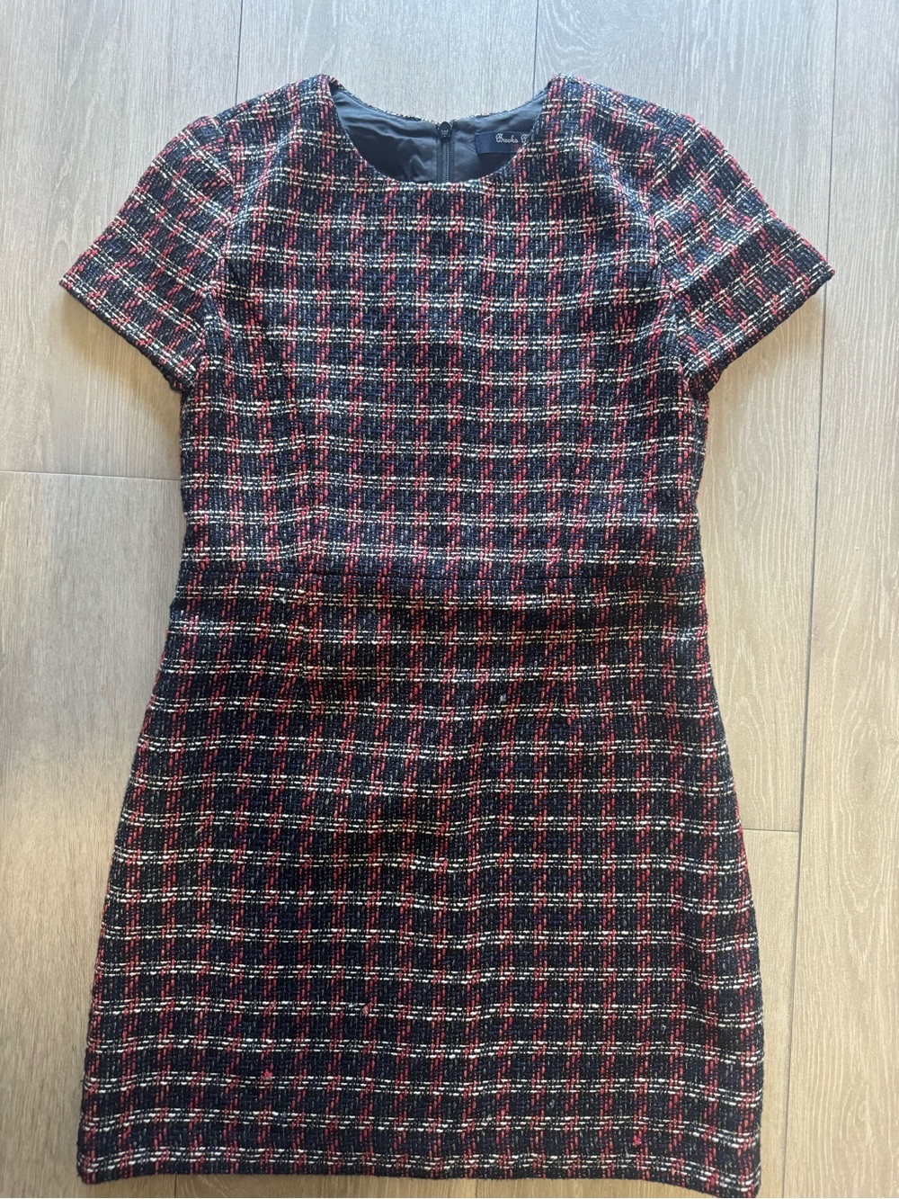 Brooks Brothers Classic Tweed Shift Dress